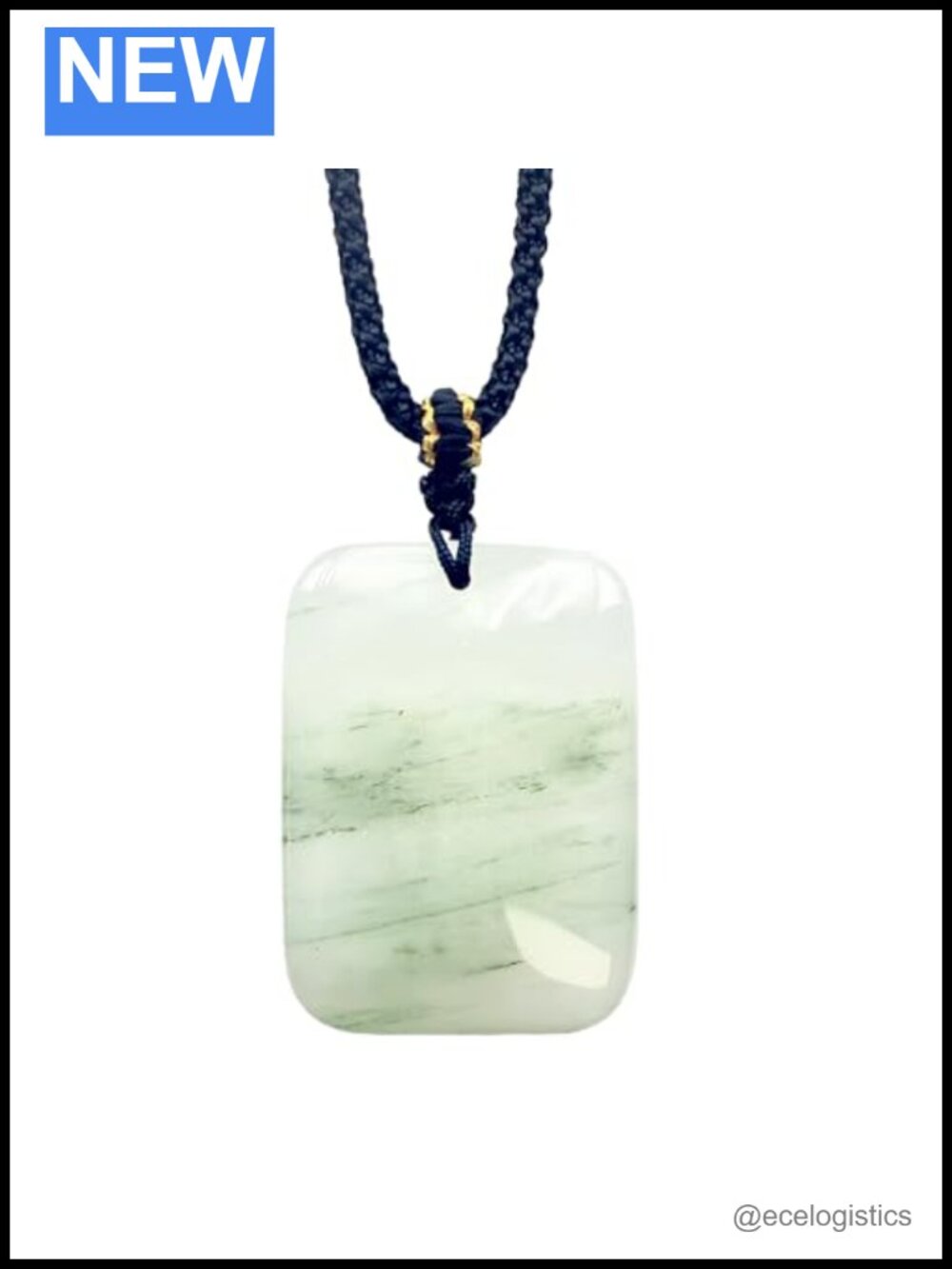 Hand-Carved Natural Jade Pendant Necklace